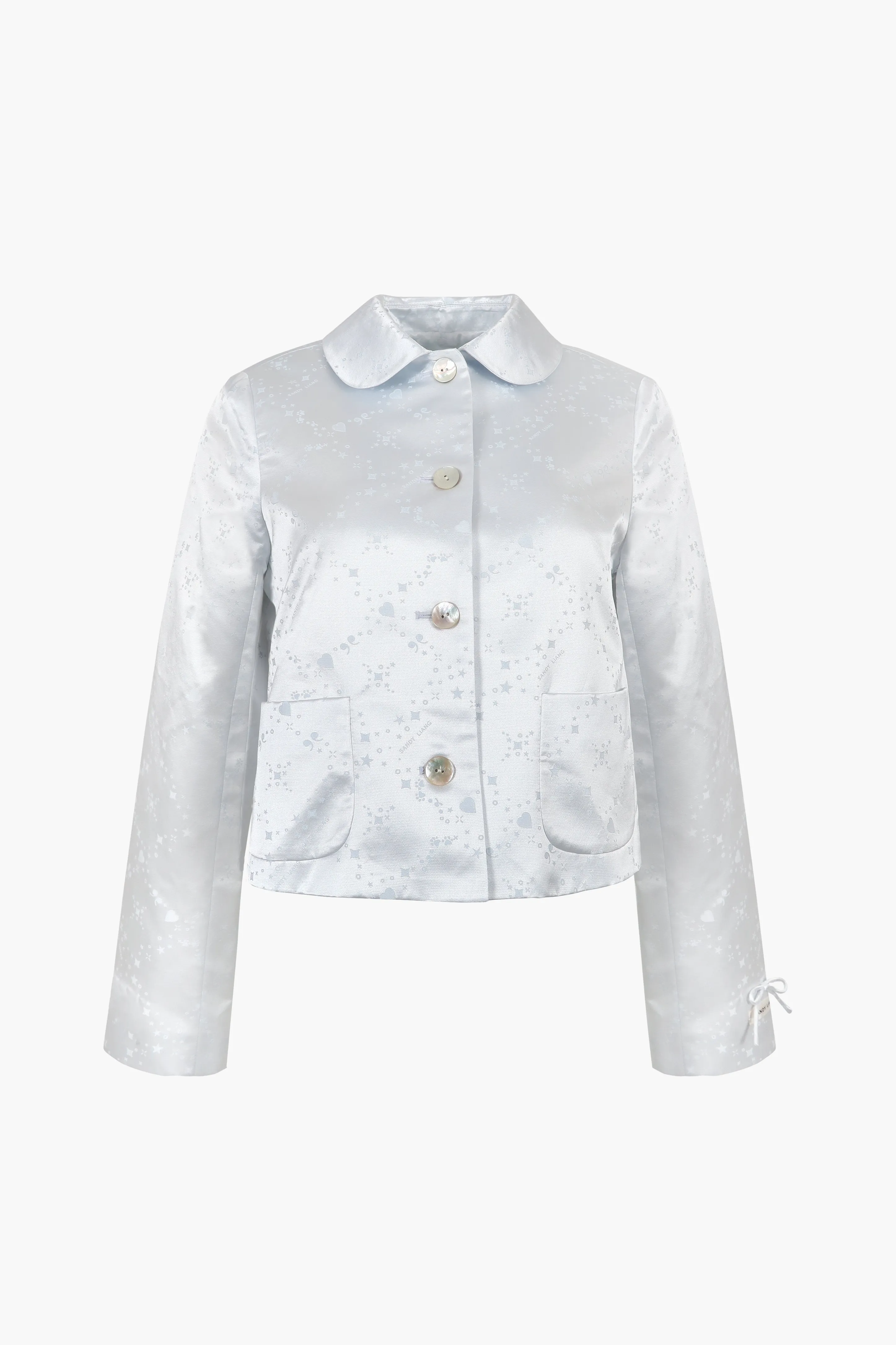 SHELBY JACKET IN ICE BLUE
