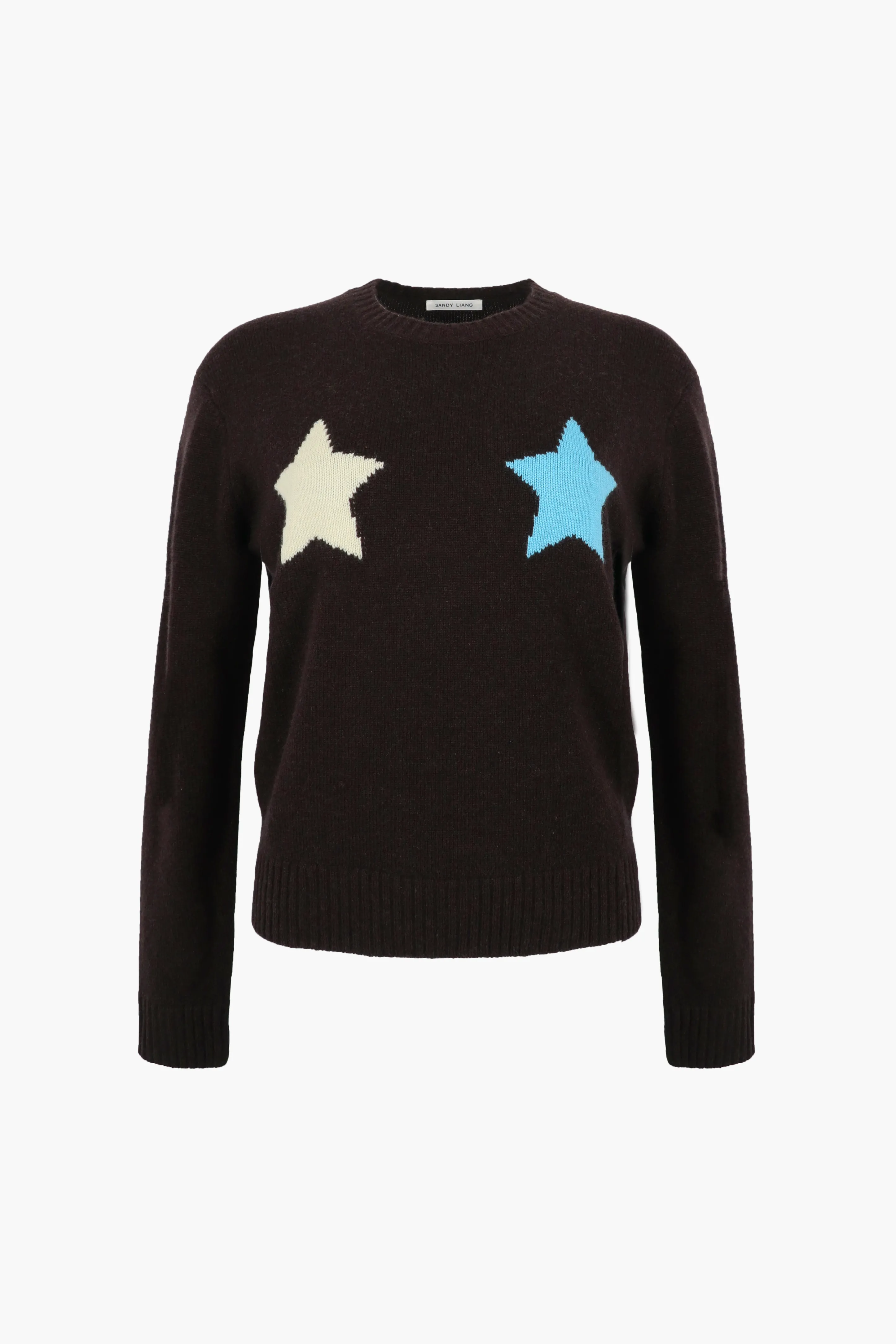 TROIS SWEATER IN DARK BROWN