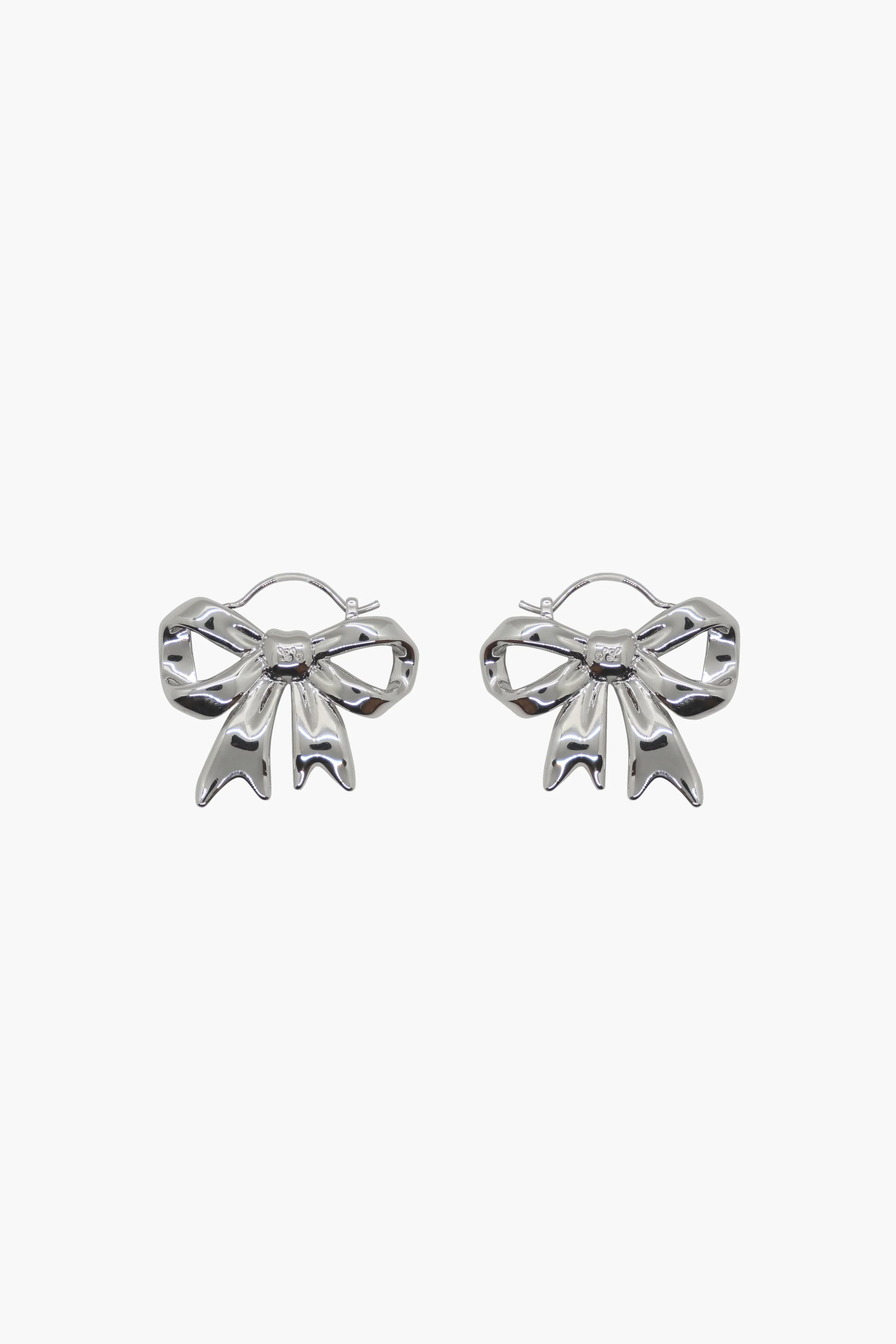 MONYO HOOPS IN SILVER