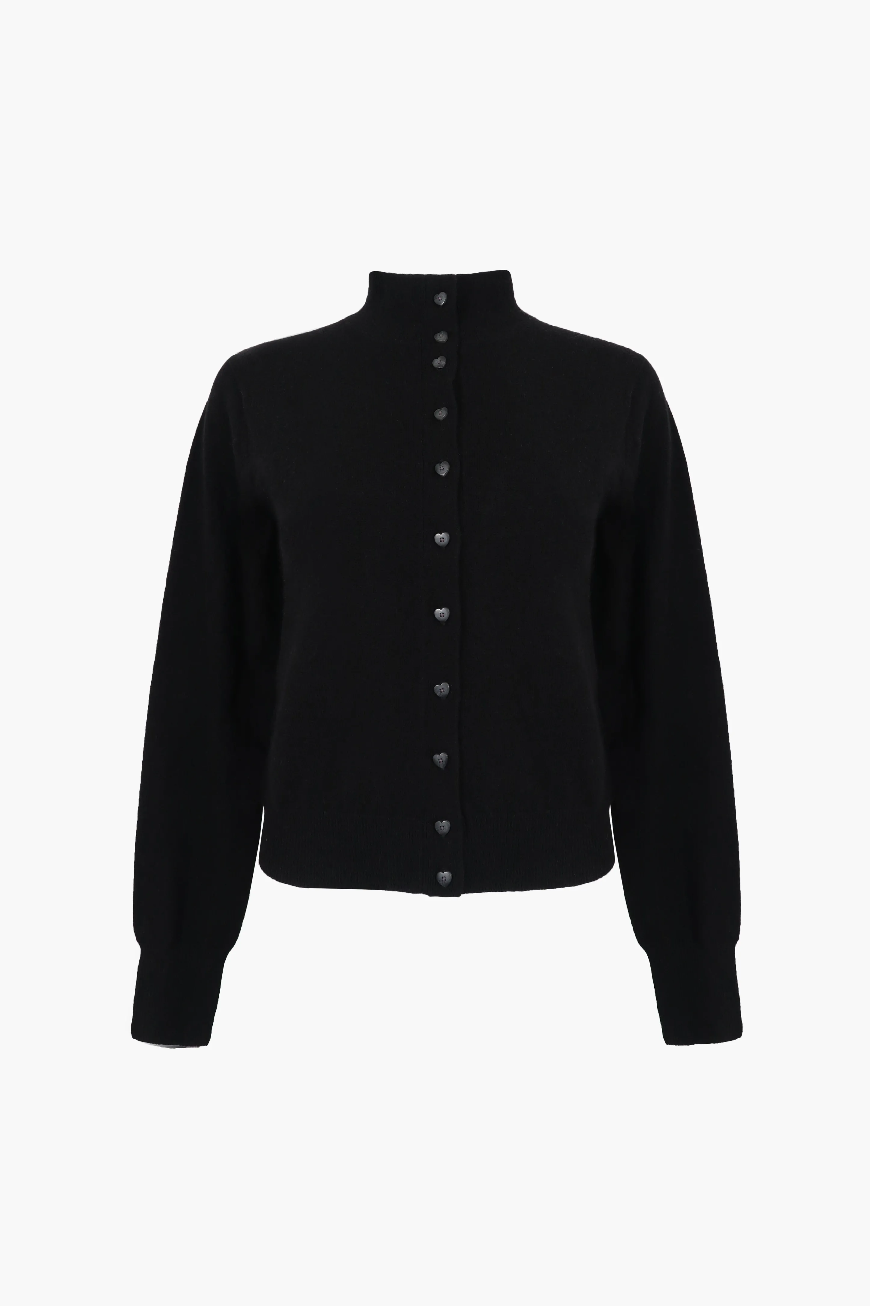 BOUIE CARDIGAN IN BLACK
