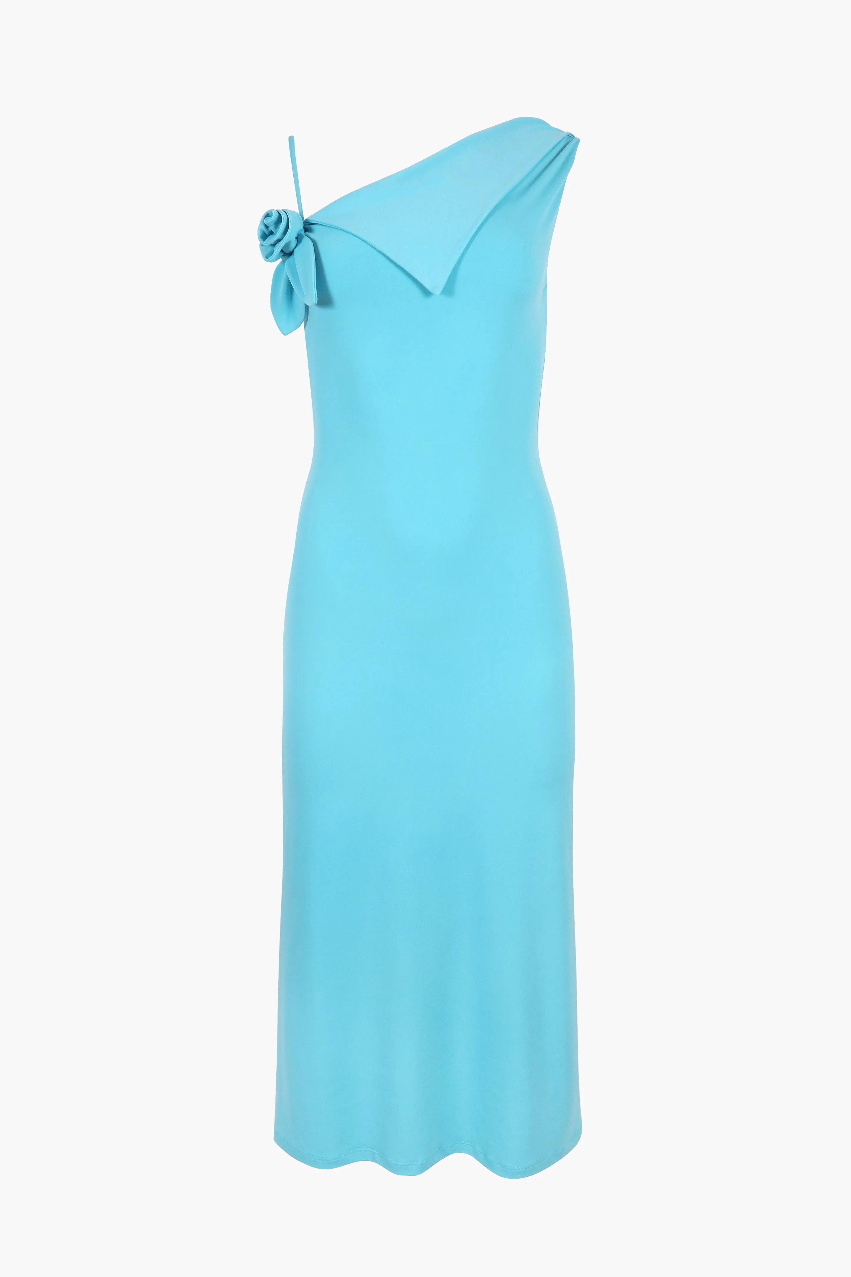 OTTER DRESS IN TURQUOISE