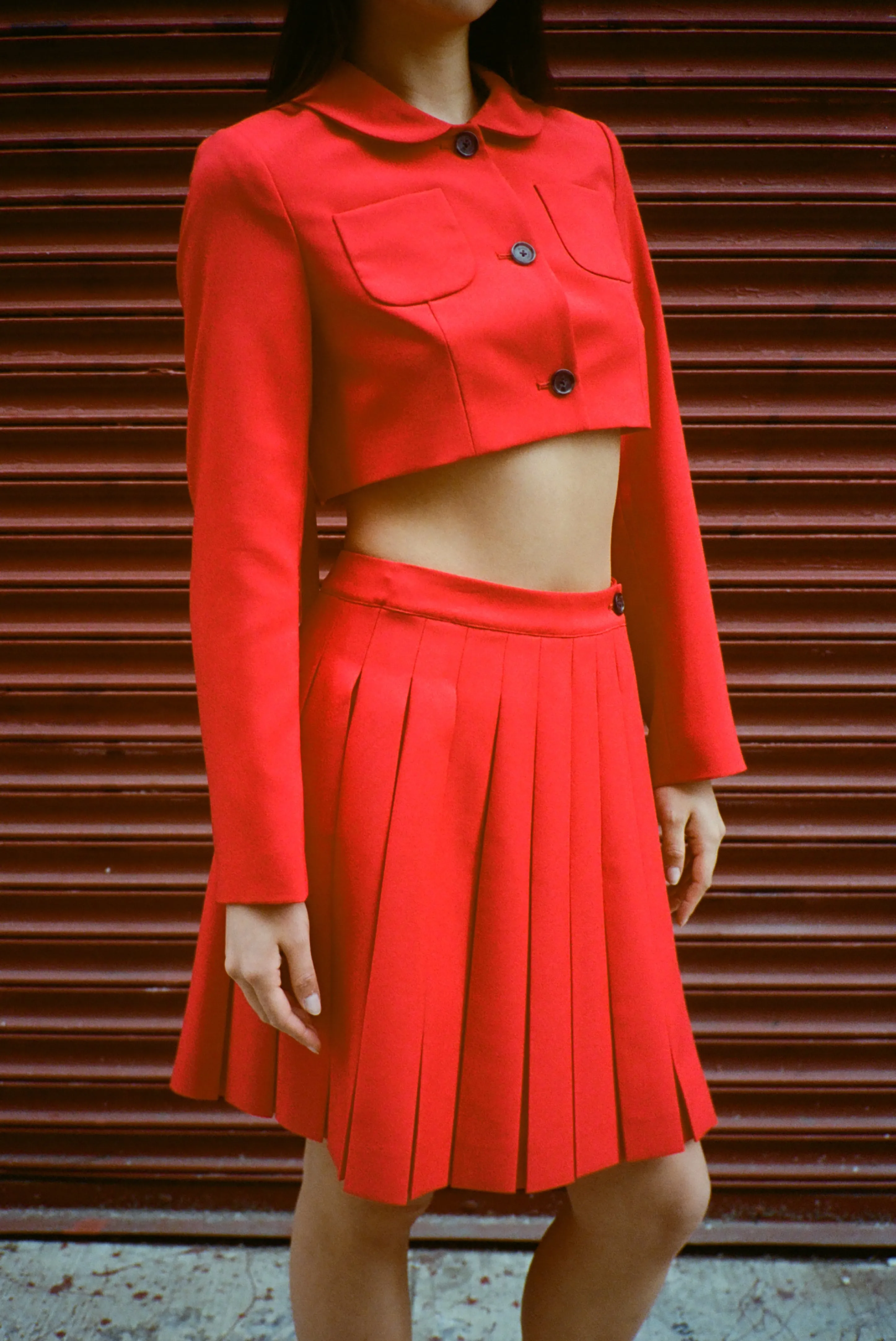 ENNIS JACKET IN RED