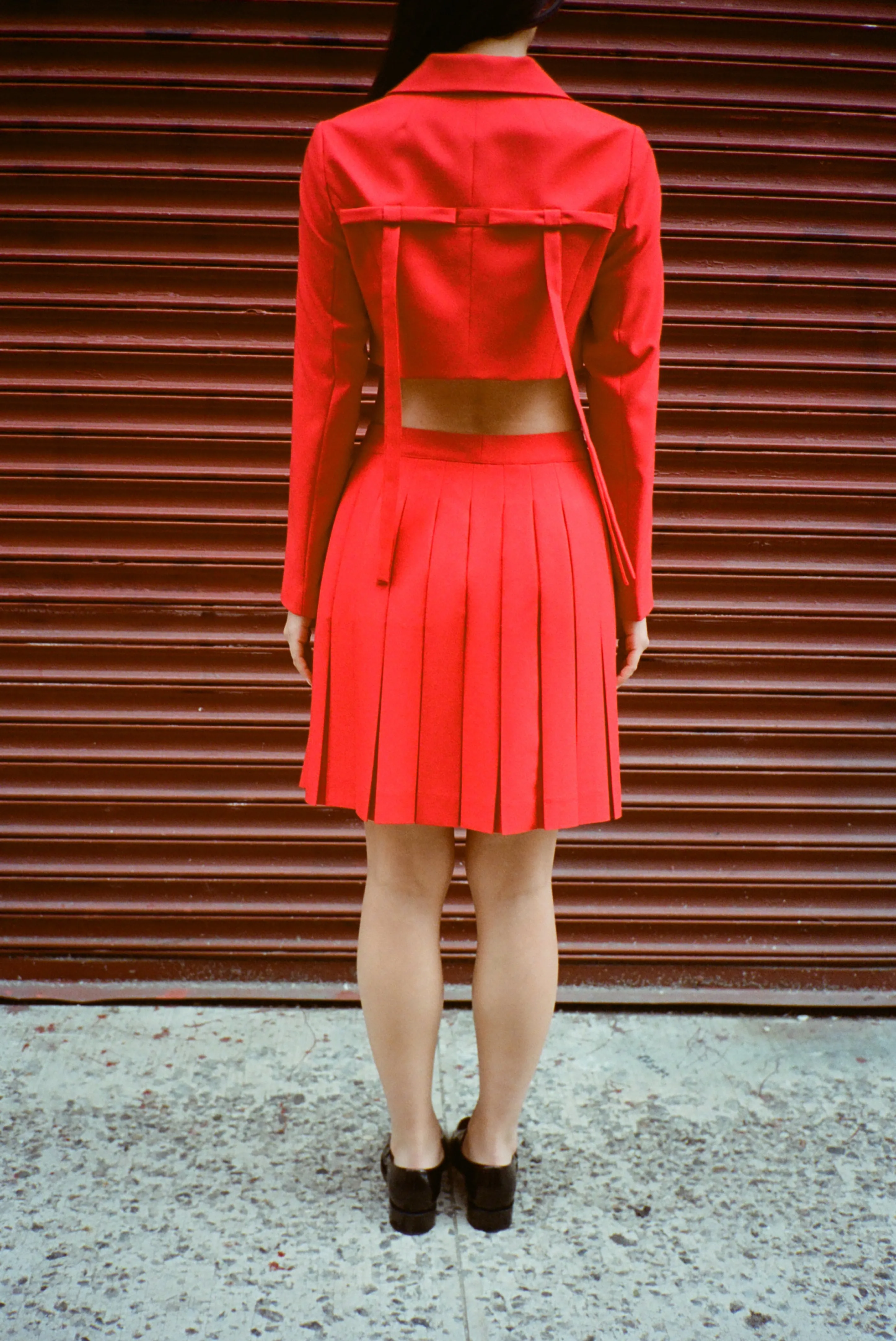 ENNIS JACKET IN RED