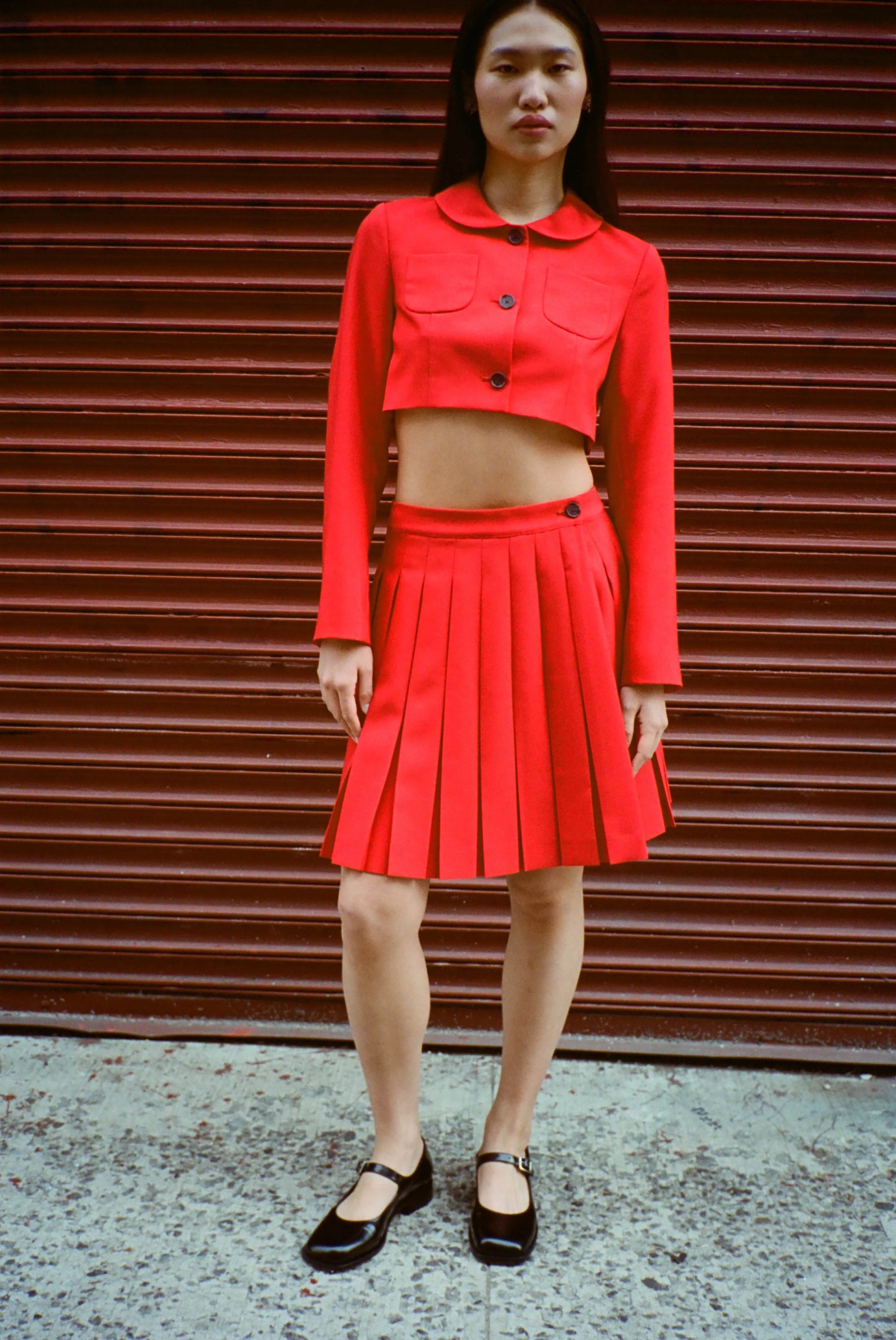 ENNIS JACKET IN RED