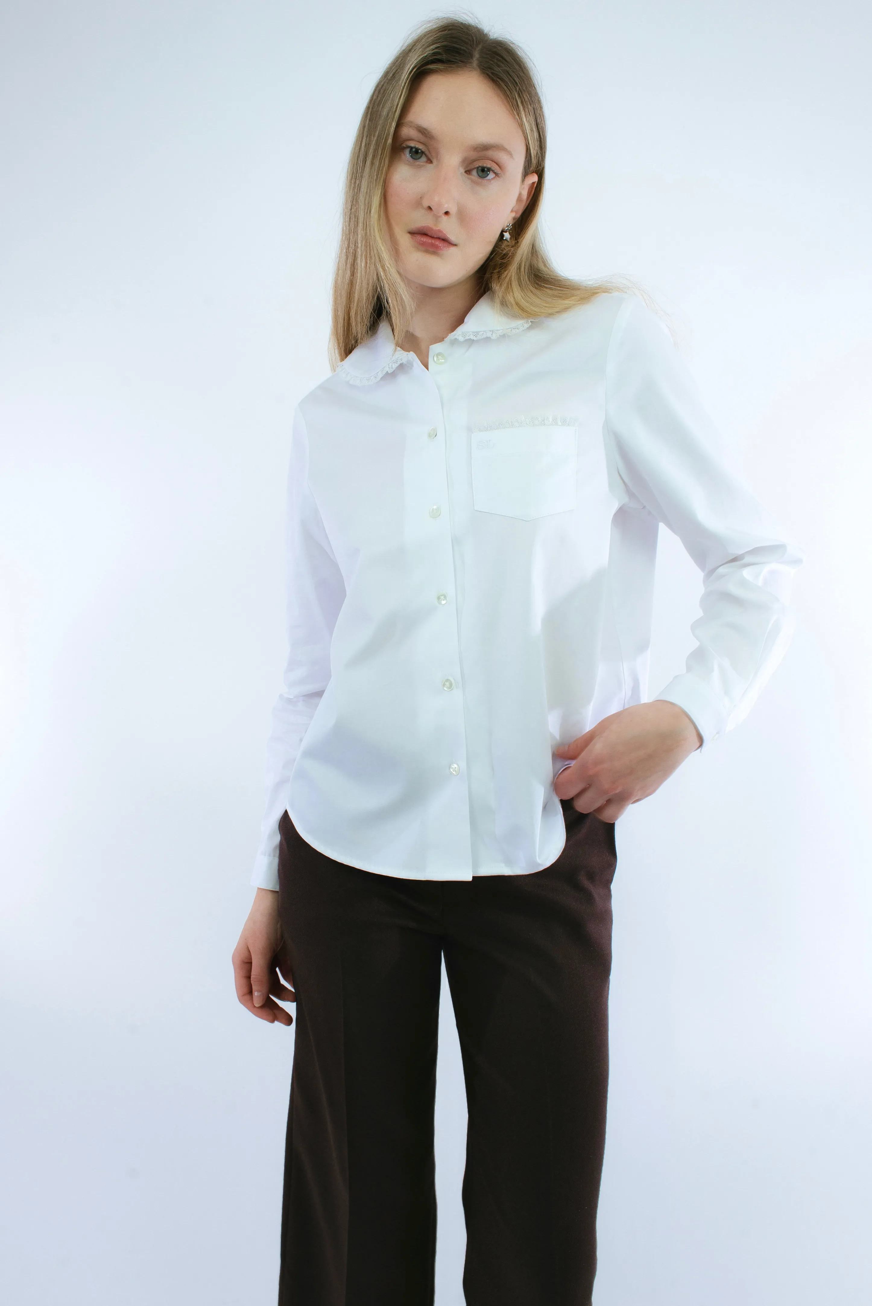 WILBUR TOP IN WHITE