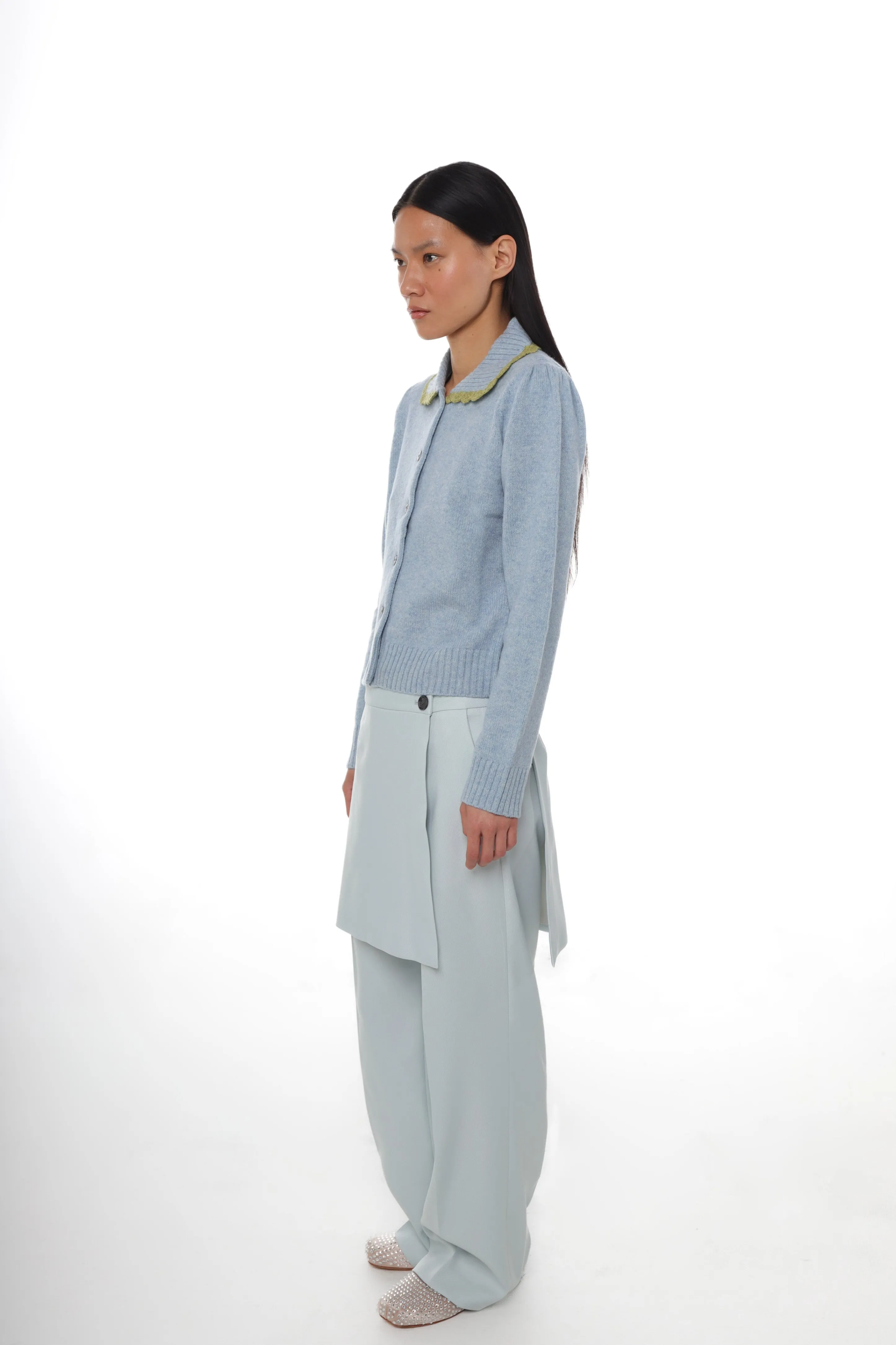 ROCHE CARDIGAN IN LIGHT BLUE
