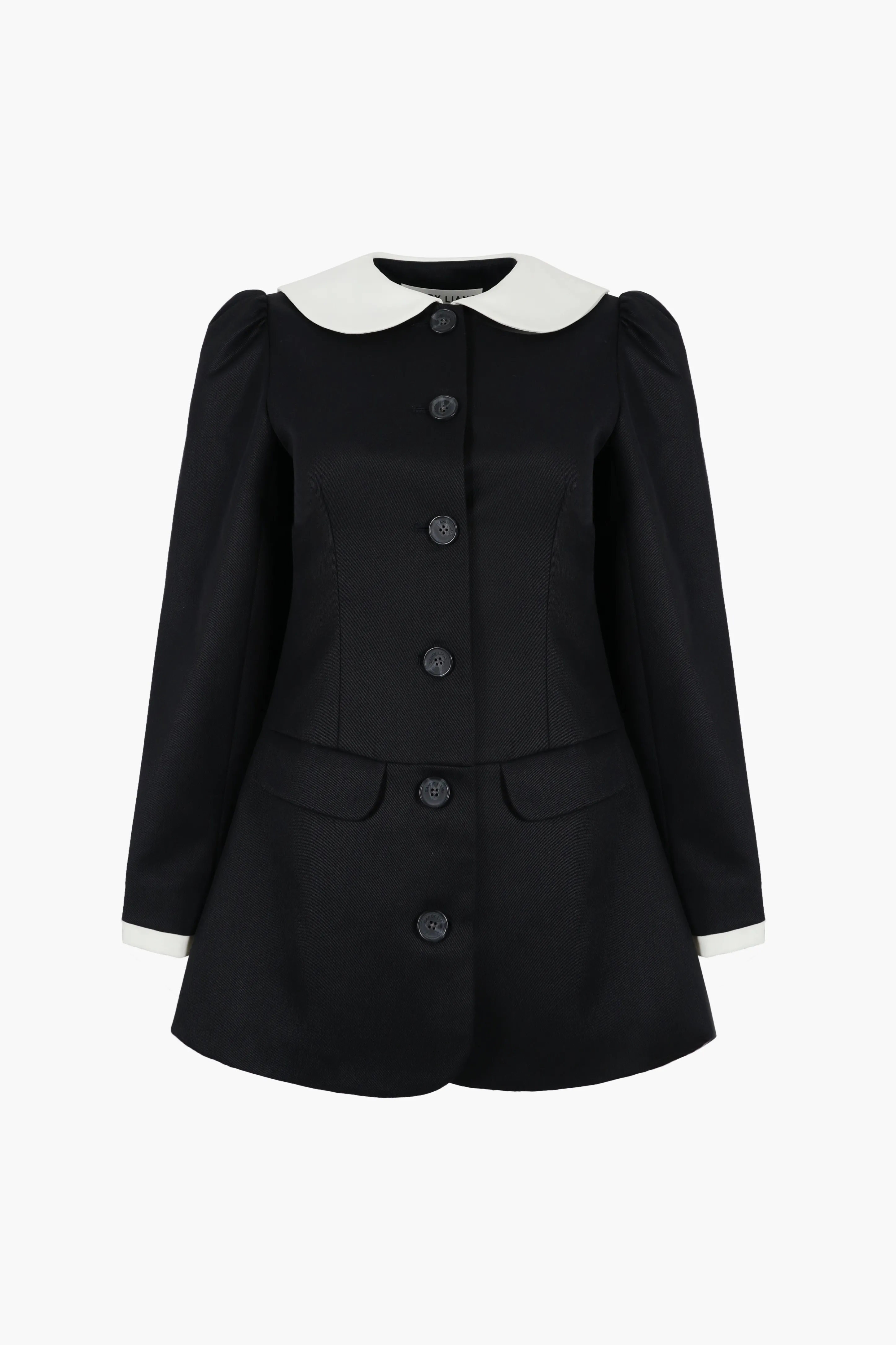 GWEN COAT IN BLACK