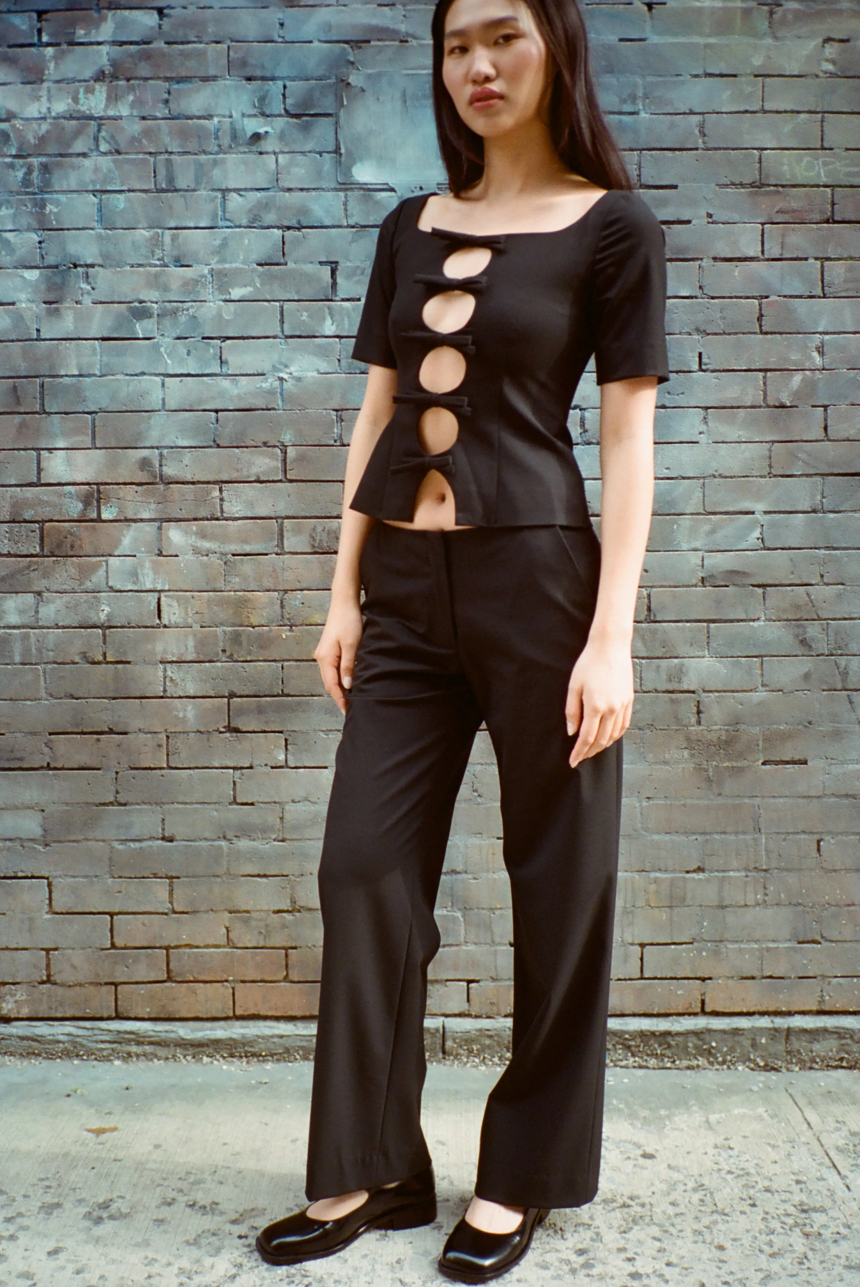 RIDE PANT IN BLACK