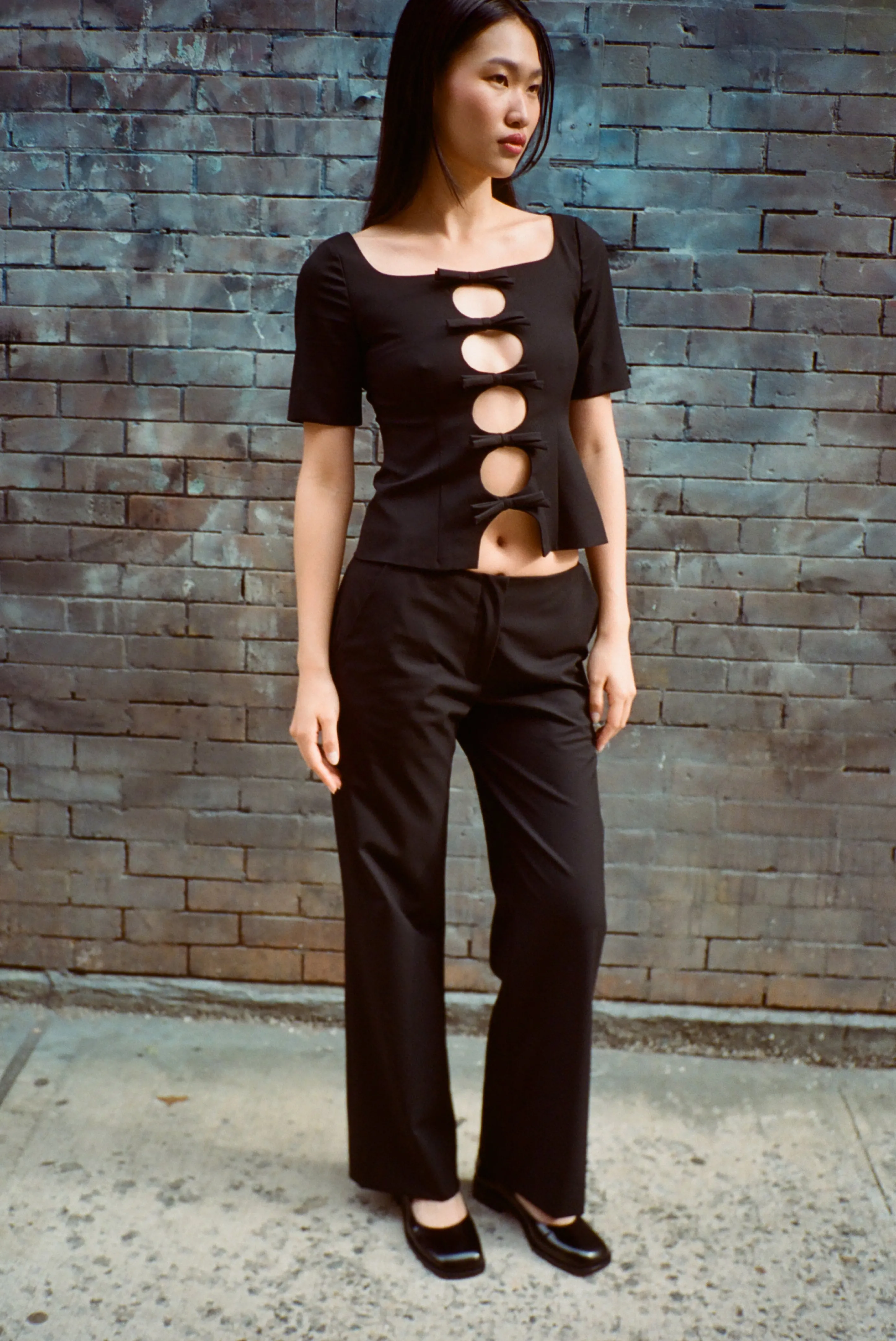 RIDE PANT IN BLACK