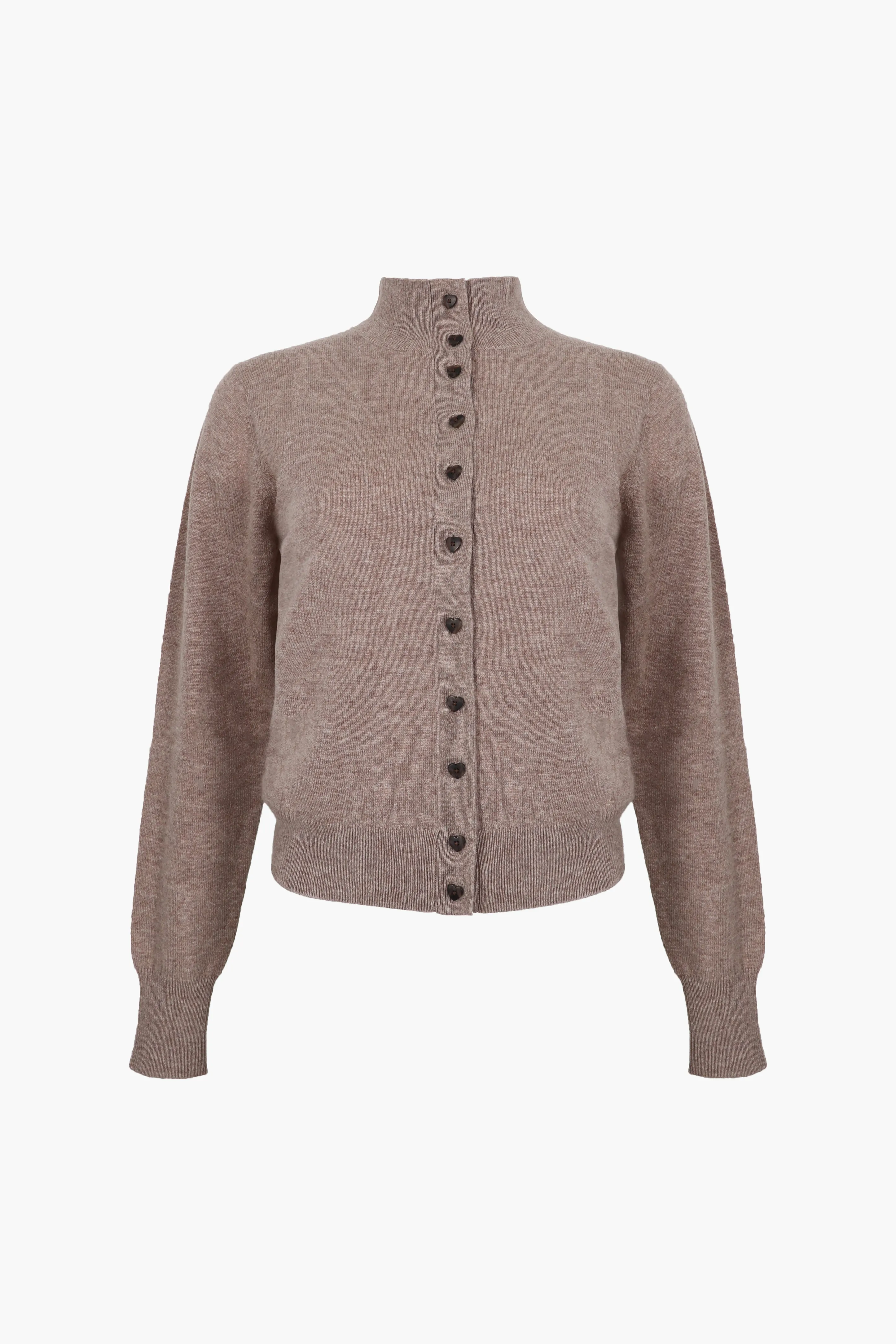 BOUIE CARDIGAN IN TAUPE